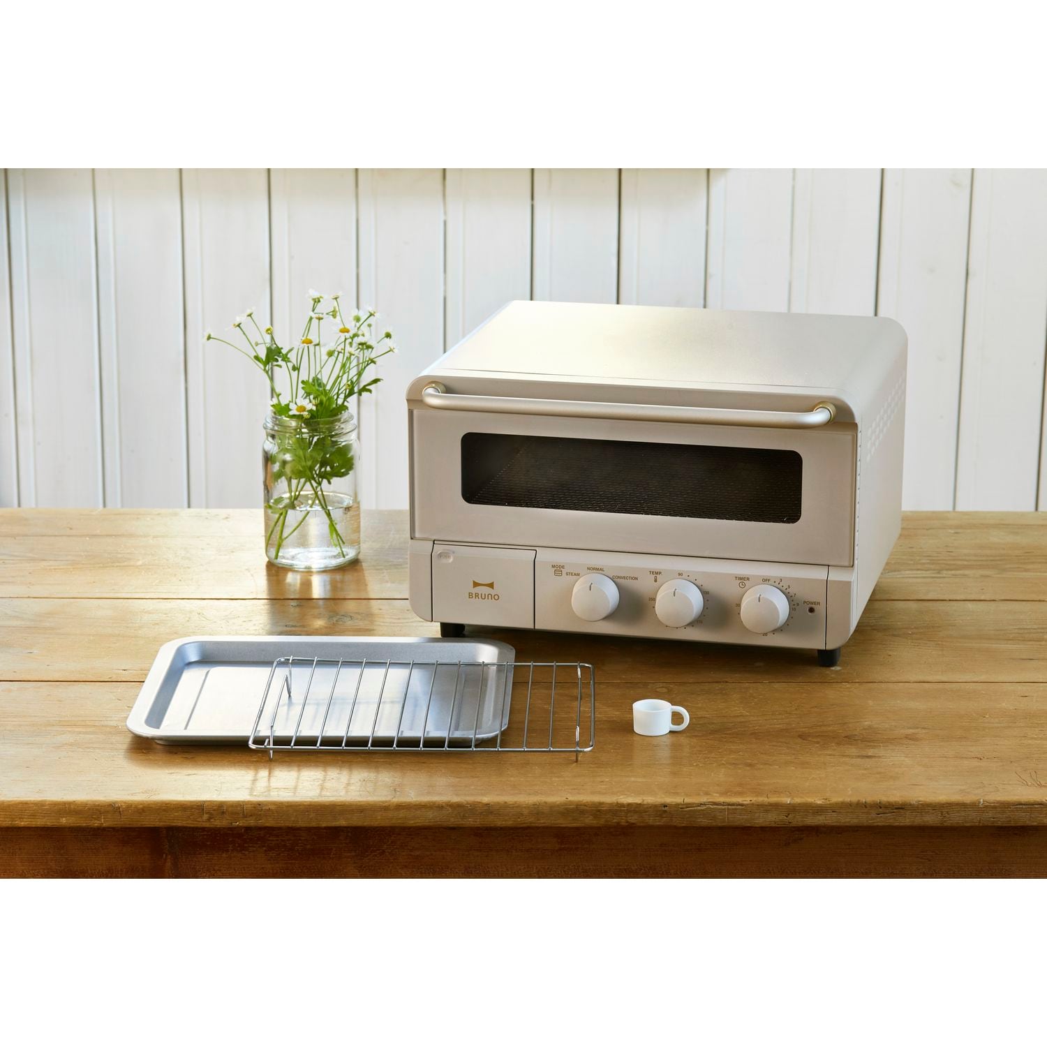 スチーム＆ベイクトースター 【スチーム機能でサクフワ食感 4枚同時に