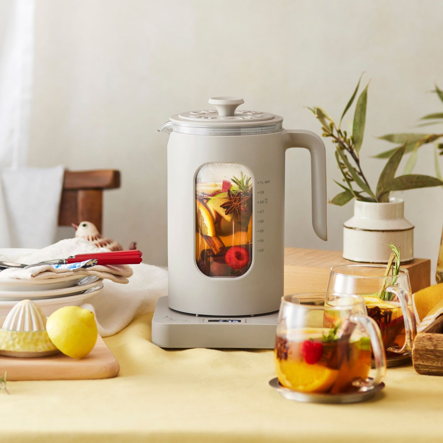 温度調節マルチケトル 【ゆで卵などの簡単調理も】(ブルーノ/BRUNO