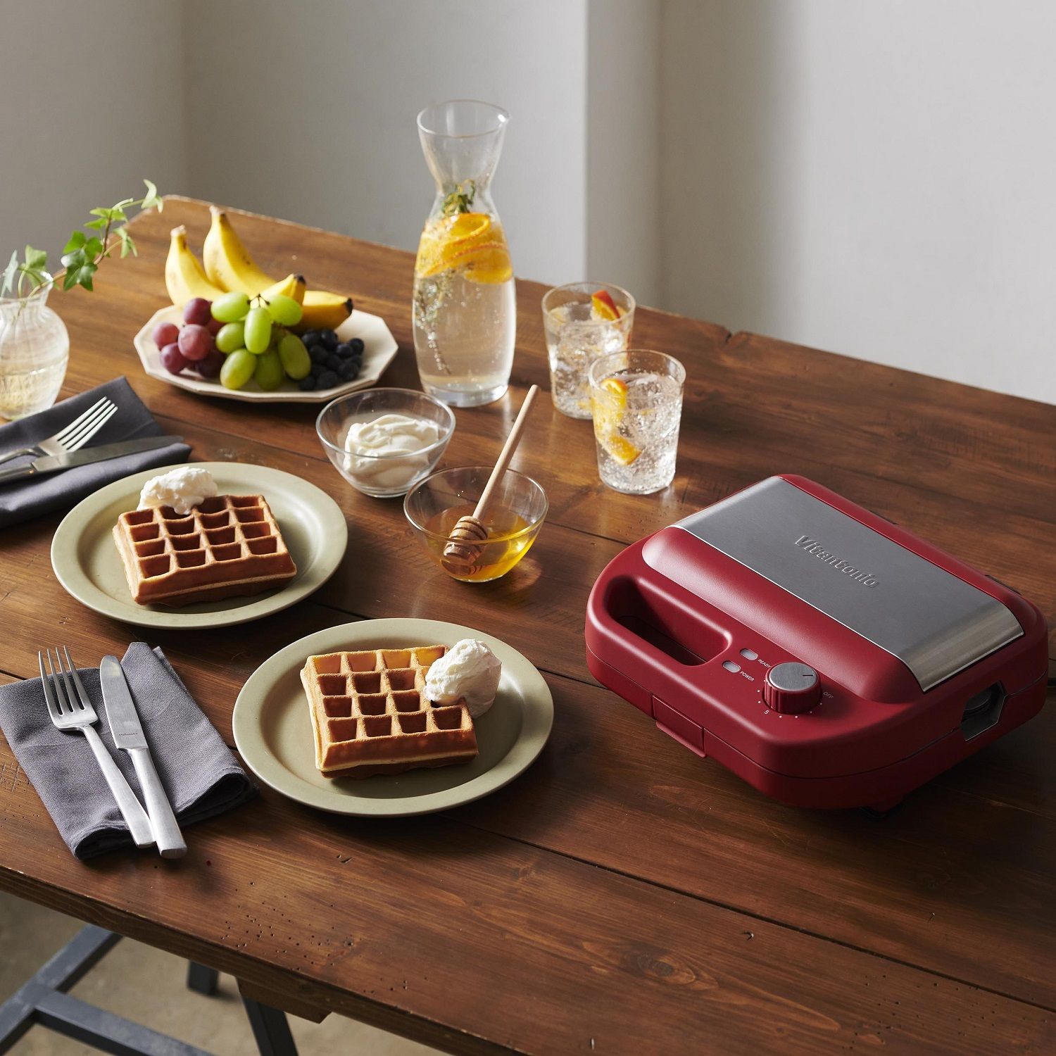 ワッフル＆ホットサンドベーカー(ビタントニオ/Vitantonio)｜通販の