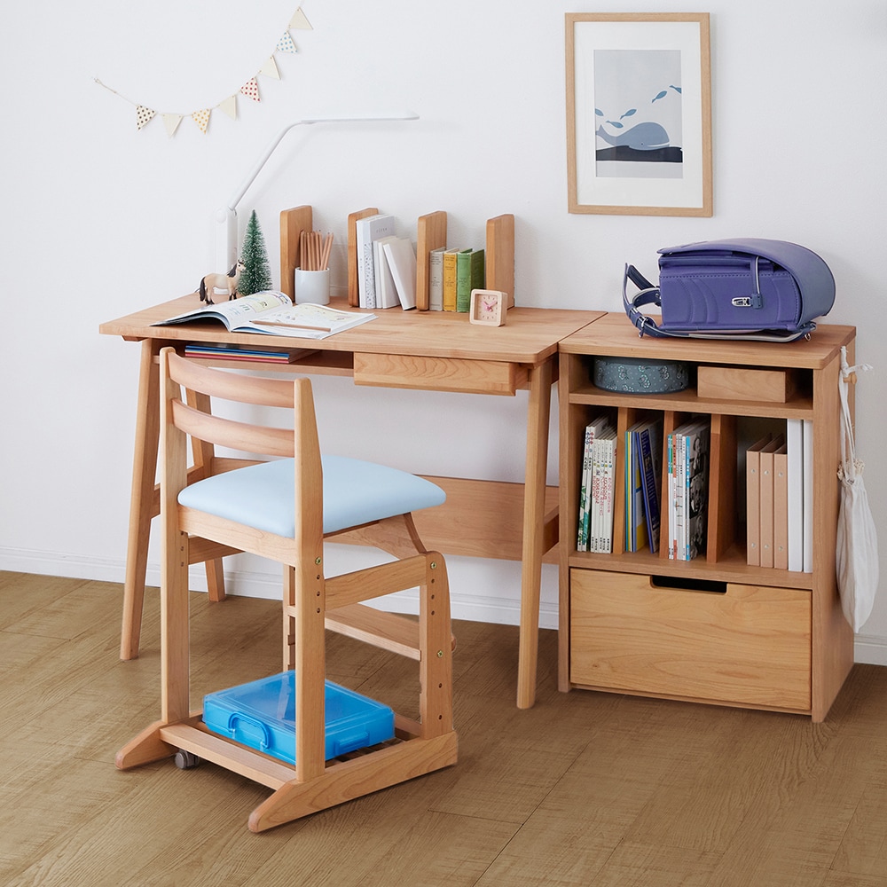 リビング学習にも最適な学習机シリーズ 【スキップ】(堀田木工所