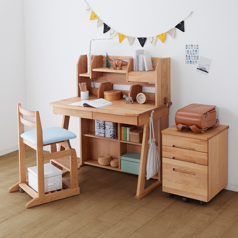 収納力のある学習デスクシリーズ 【WINDY】(堀田木工所)｜通販の