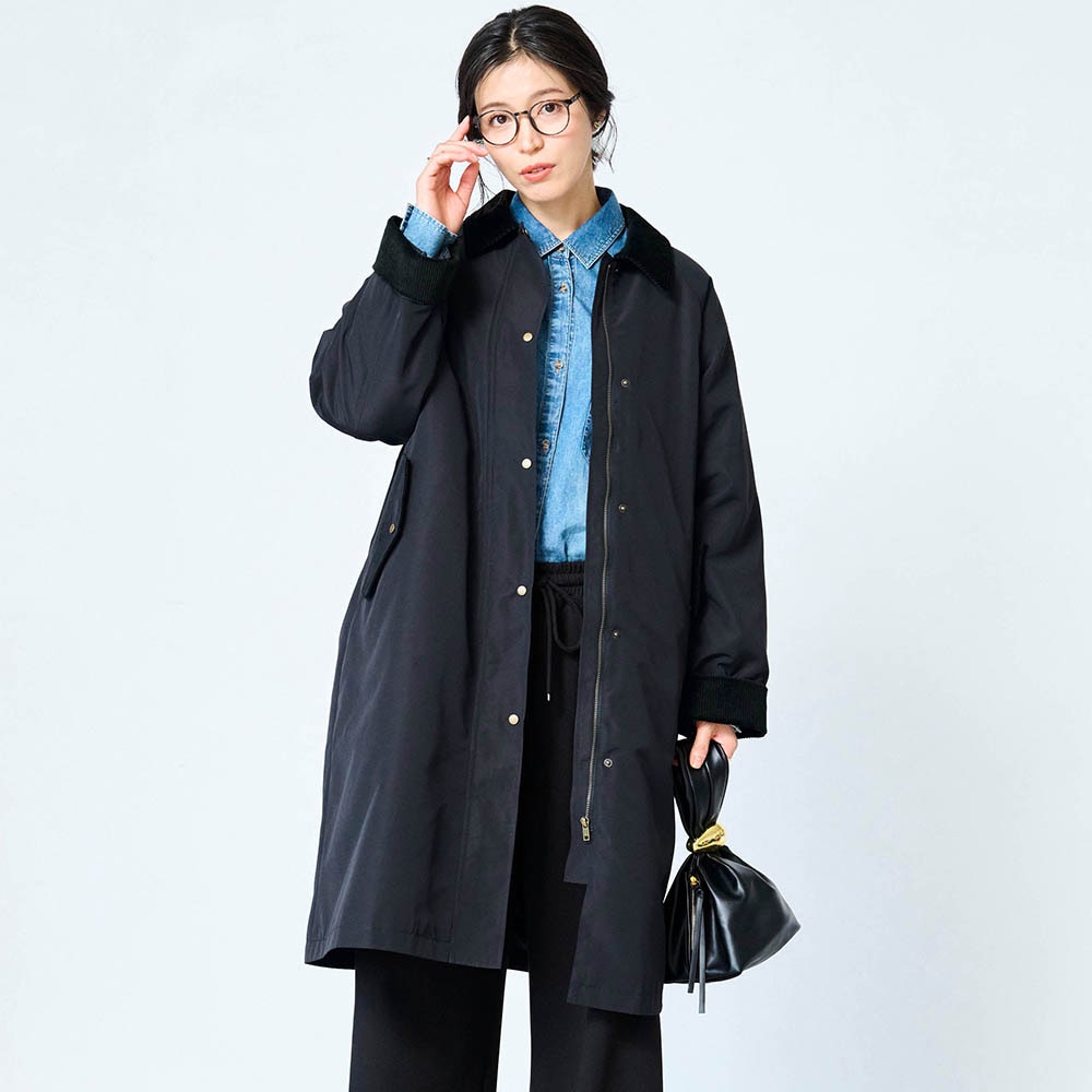 ライナー付きステンカラーコート(ロウイング／Rowing)｜通販の