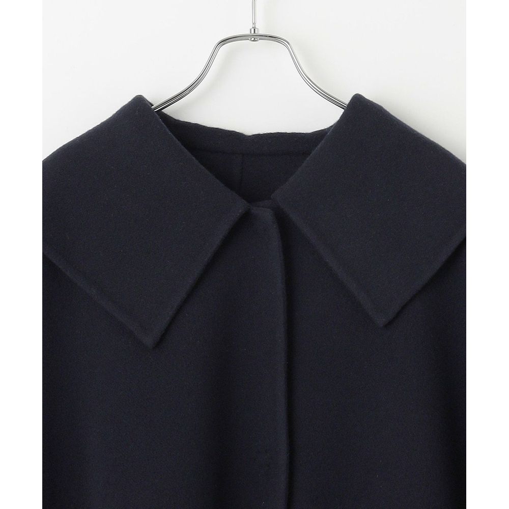 Newans／ハッシュニュアンス】セーラーカラーダブルフェイスケープ