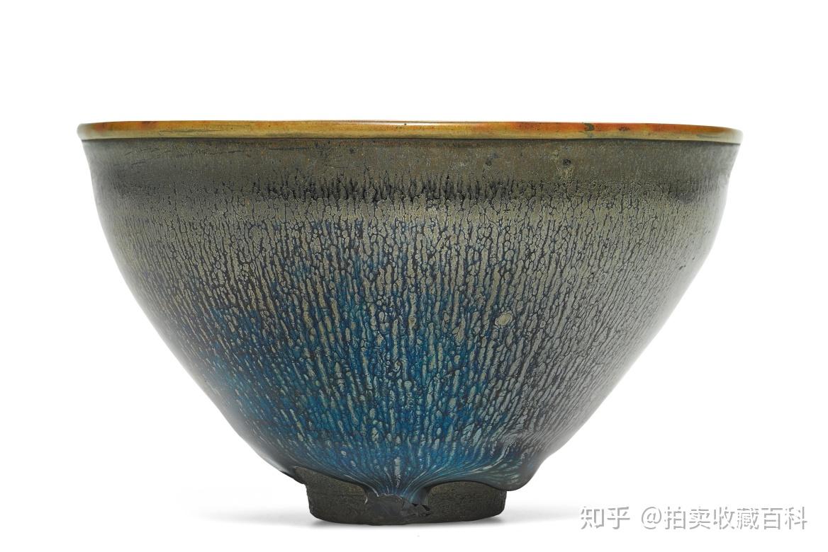 ☆唐物古玩古董☆宋時代 建窯 希少品 金兔毫 禾目天目茶碗 骨董品