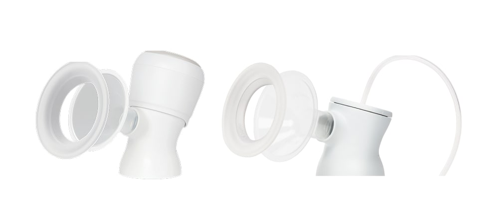 ピジョン電動さく乳器 | 独自の2ステップ搾乳で母乳育児を快適に