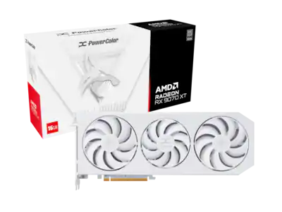 PowerColor Hellhound RX 9070 XT 16GB GDDR6 PCIe 5.0 x16 Graphics
