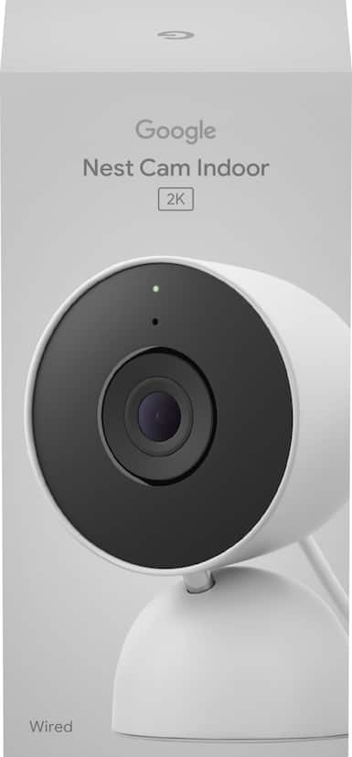 Google Nest Cam Indoor (wired, 3rd gen) Latest Model 2K Video and