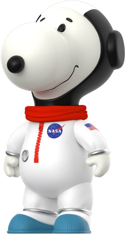 Super7 Peanuts SuperSize Vinyl Snoopy (White Spacesuit