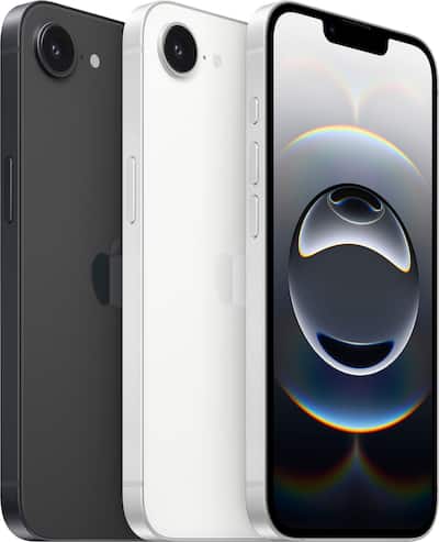 Apple iPhone 16e 128GB Apple Intelligence (Unlocked) Black MD0T4LL