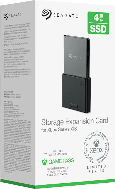 Seagate 4TB Storage Expansion Card for Xbox Series X|S NVMe SSD