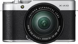 Fujifilm X A10 Mirrorless Camera with XC 16 50mm OIS II Lens