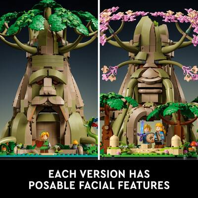 LEGO The Legend of Zelda Great Deku Tree 2in1 Building Set for