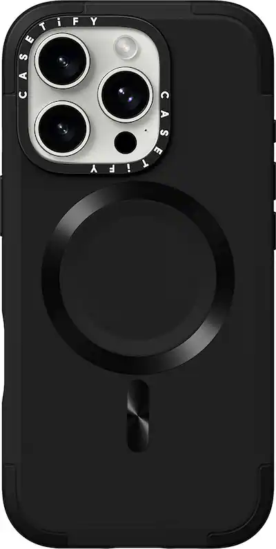 CASETiFY Force Case with MagSafe for Apple iPhone 16 Pro Black CTF