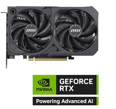 MSI NVIDIA GeForce RTX 5050 8G SHADOW 2X OC 8GB GDDR6 PCI Express