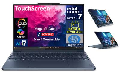Lenovo Yoga 2 in 1 Laptop 14.0 2.8K Display (Intel Ultra 7 258V
