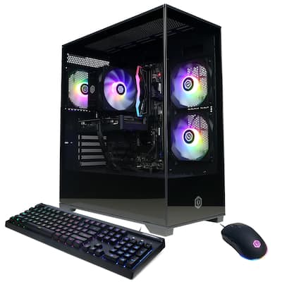 CyberPowerPC Gaming Desktop AMD Ryzen 5 8400F NVIDIA GeForce RTX