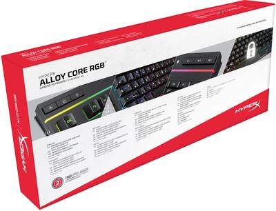 HyperX Alloy Core Full size Wired Gaming Membrane Keyboard with