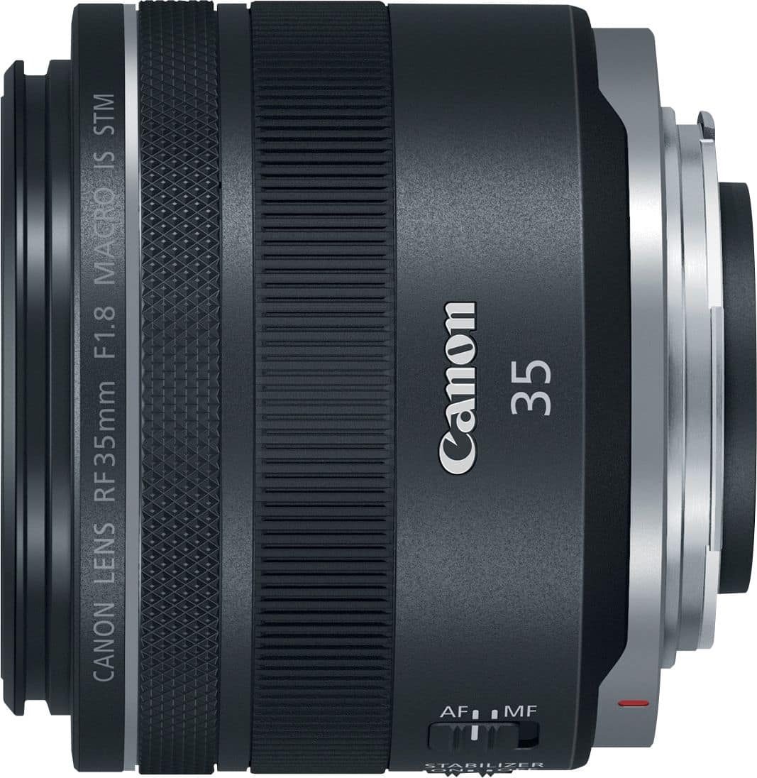 Canon RF35mm F1.8 Macro IS STM Macro Lens for EOS R Series Cameras