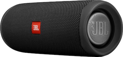 JBL Flip 5 Portable Bluetooth Speaker Black JBLFLIP5BLKAM - Open
