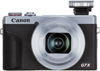 Canon PowerShot G7 X Mark III 20.1 Megapixel Digital Camera Silver