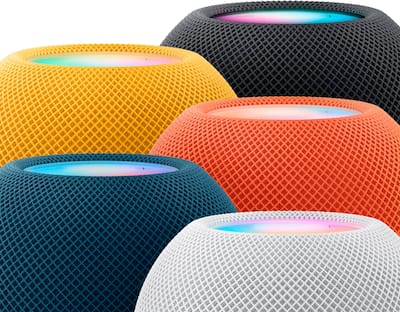 Apple HomePod mini White MY5H2LL/A - Best Buy