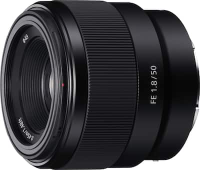 Sony FE 50mm f/1.8 Standard Prime Lens for E mount Cameras Black