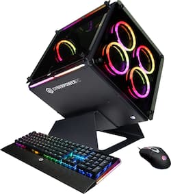 CyberPowerPC Gaming Desktop Intel Core i7 9700F 16GB Memory NVIDIA