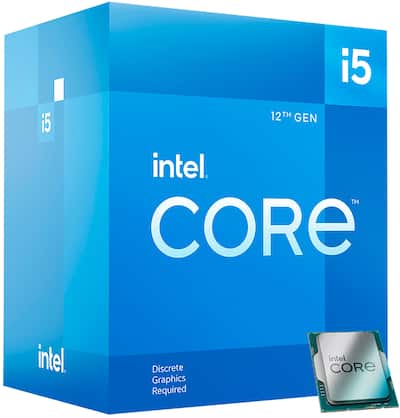 Intel Core i5 12400F 12th Generation 6 Core 12 Thread 2.5 to 4.4