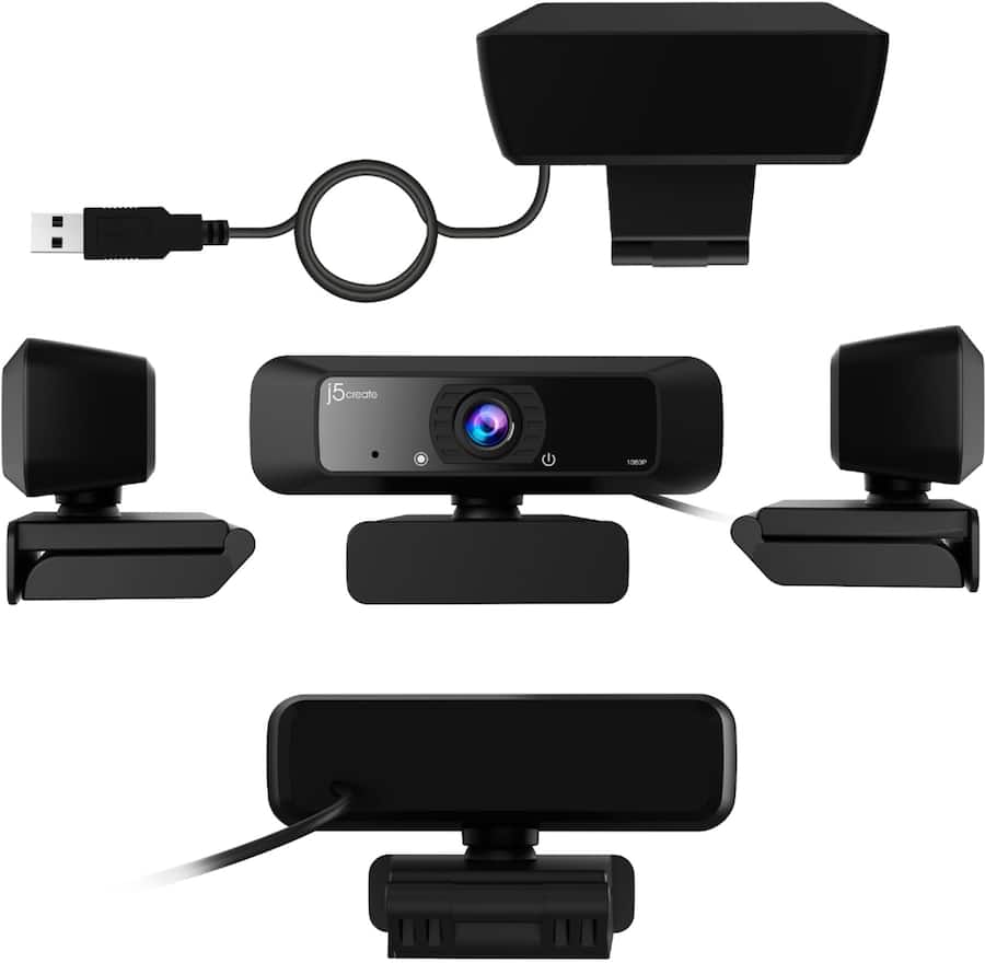 2台セット j5 create JVCU360S 360° All Around Webcam (Model