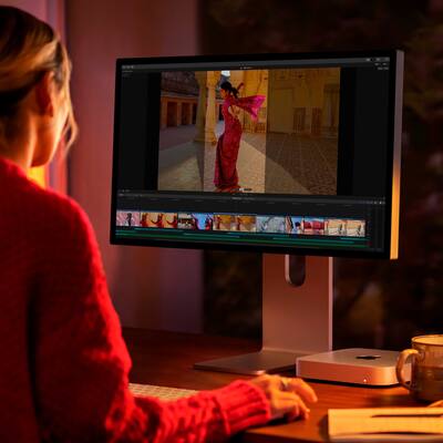 Apple Mac mini Desktop M2 Chip 8GB Memory 512GB SSD Silver MMFK3LL