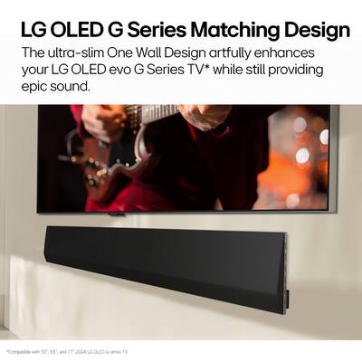 LG 3.1 Channel SG10TY Soundbar with Wireless Subwoofer, Dolby