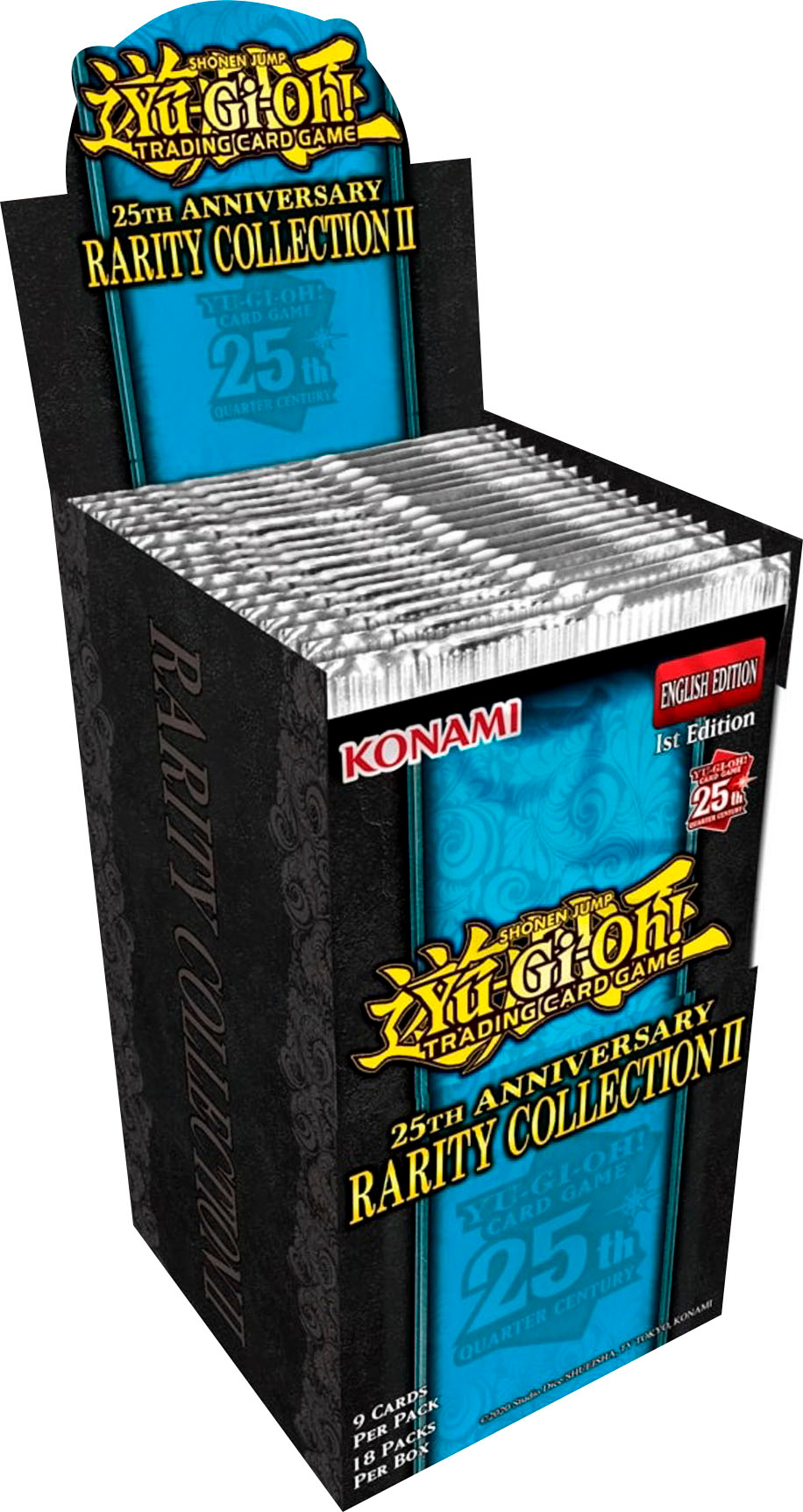 遊戯王RARITY COLLECTION 25th シュリンク付き 4BOX日版 遊戯王RARITY