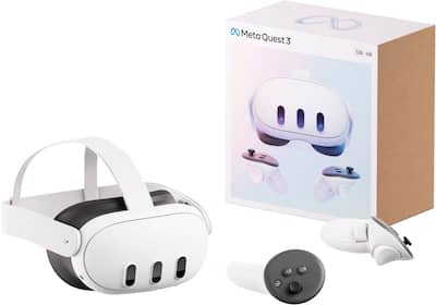 Meta Quest 3 Breakthrough Mixed Reality 512GB (Refurbished) White