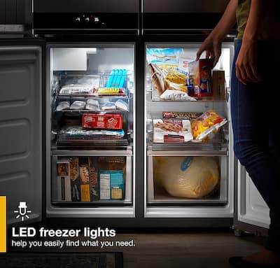 Whirlpool 19.4 Cu. Ft. 4 Door French Door Counter Depth