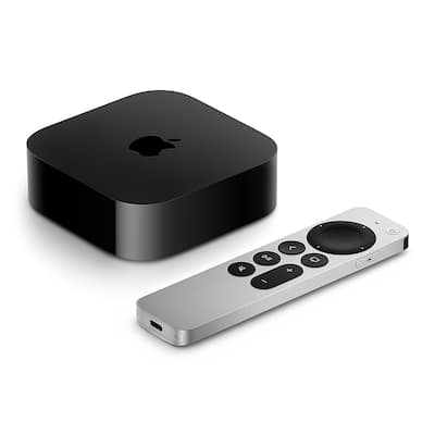 Apple TV 4K 64GB Streaming Device (3rd generation) Wi Fi Black