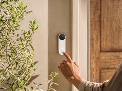 Google Nest Doorbell Wired (2nd Generation) Snow GA02767-US - Best Buy