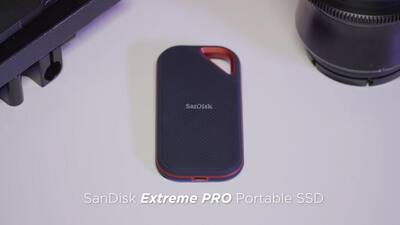 SanDisk Extreme Pro Portable 4TB External USB C NVMe SSD Black