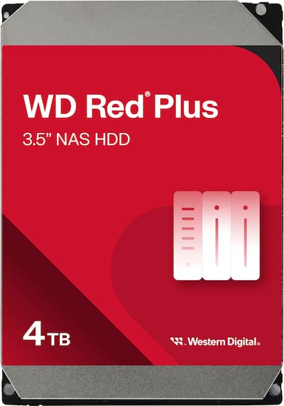 WD Red Plus 4TB NAS Internal Hard Drive WD40EFPX - Best Buy