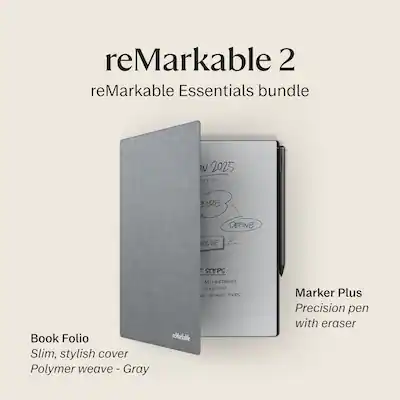reMarkable 2 10.3” Paper Tablet with Marker Plus and Polymer Weave
