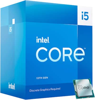 Intel Core i5 13400F 13th Gen 10 core 6 P cores + 4 E cores, 20MB