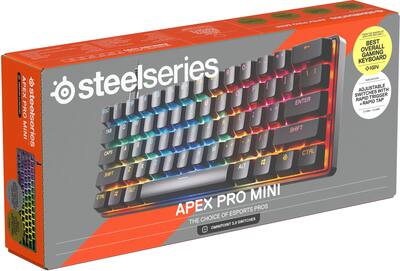 SteelSeries Apex Pro Mini Gen 3 60% Wired Mechanical OmniPoint
