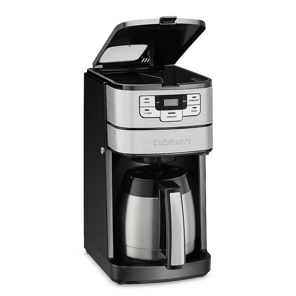Cuisinart Automatic Grind & Brew 10 Cup Thermal Coffeemaker Black