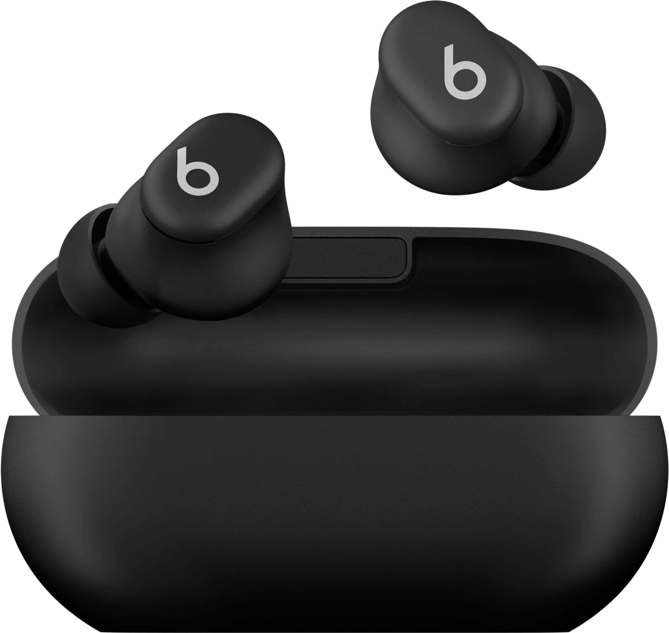 Beats Solo Buds True Wireless Earbuds Matte Black MUVW3LL/A - Open