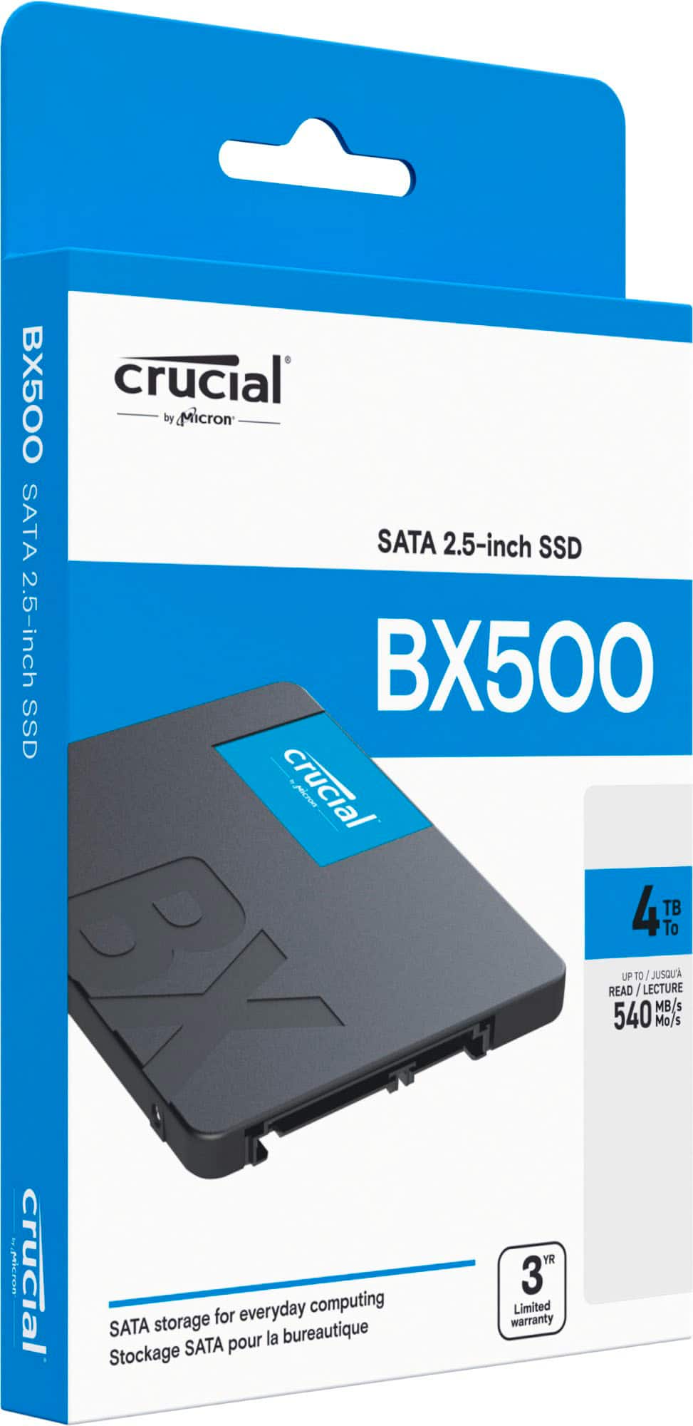 Crucial BX500 1TB Internal SSD SATA CT1000BX500SSD1 - Best Buy