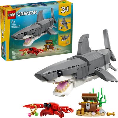 LEGO Creator Fierce Shark with a Treasure Chest 31381 6585553