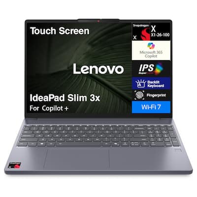 Lenovo IdeaPad Slim 3x Laptop 15.3 WUXGA (Qualcomm Snapdragon X X1