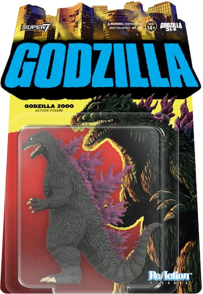 Super7 Toho ReAction Figures Wv9 Godzilla 2000 COLLECTIBLES