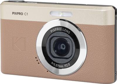 Kodak PIXPRO C1 Digital Camera Brown DSC-C1-BN-US-1 - Best Buy