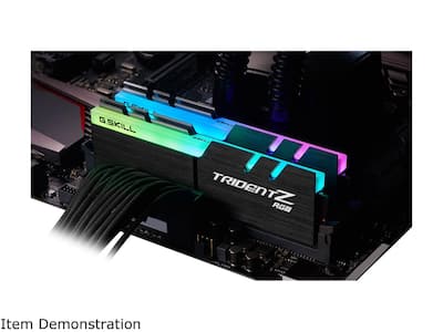 G.SKILL TridentZ RGB 32GB (2x16GB) DDR4 3600MHz RAM F4 3600C18D