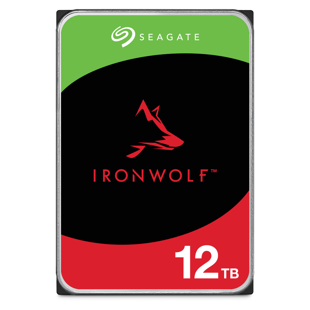 Seagate IronWolf 12TB NAS Internal Hard Drive with Rescue Data
